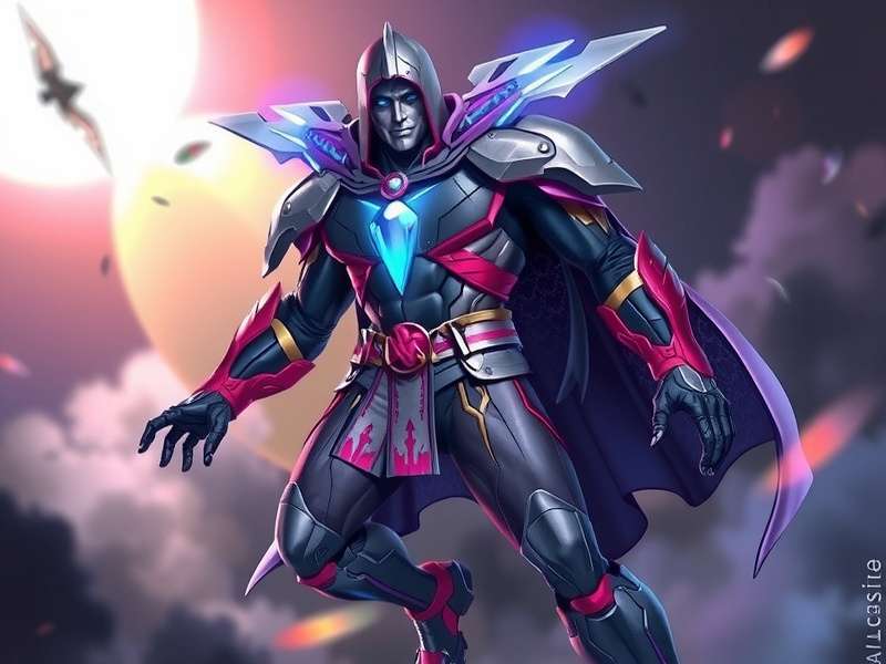 Steel Phantom Game Hero Character